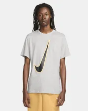 Мужская футболка Nike Dri-FIT серая