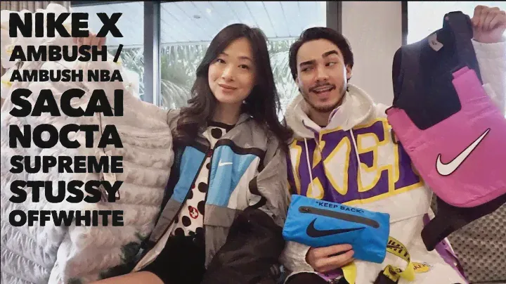 Nike Collab "Haul" (Ambush, NBA, Sacai, Nocta, Stussy, Supreme, and Offwhite) | wenwen stokes
