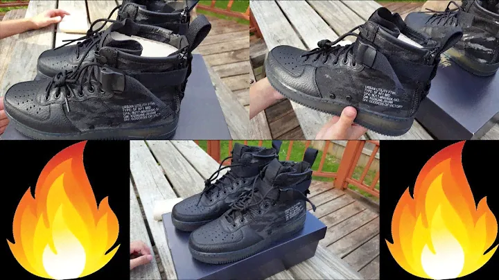 Nike SF AF1 "Tiger Camo" Review!!!