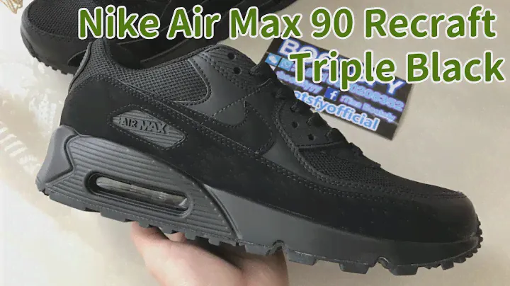 Review  Nike Air Max 90 Recraft Triple Black CN8490 003
