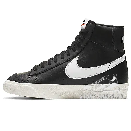 Унисекс Nike Blazer Mid 77 Vintage Black/White-1