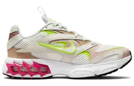 Кроссовки спортивные женские Nike Zoom Air Fire бело-коричнево-зеленые CW3876-106