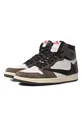 Кеды Nike x Travis Scott Air Jordan 1 High OG SP Dark Mocha