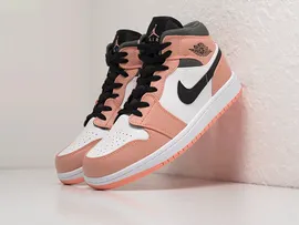 Кроссовки Nike Air Jordan 1 Mid цвет Оранжевый