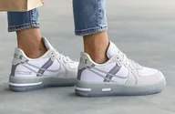 Кроссовки Nike Air Force 1 React White Light Bone