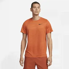 Мужская футболка с коротким рукавом для тренинга Nike Dri-FIT Superset - Оранжевый